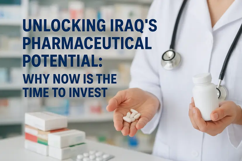 Unlocking Iraq's Pharmaceutical Potential: Why Now is the Time to Invest